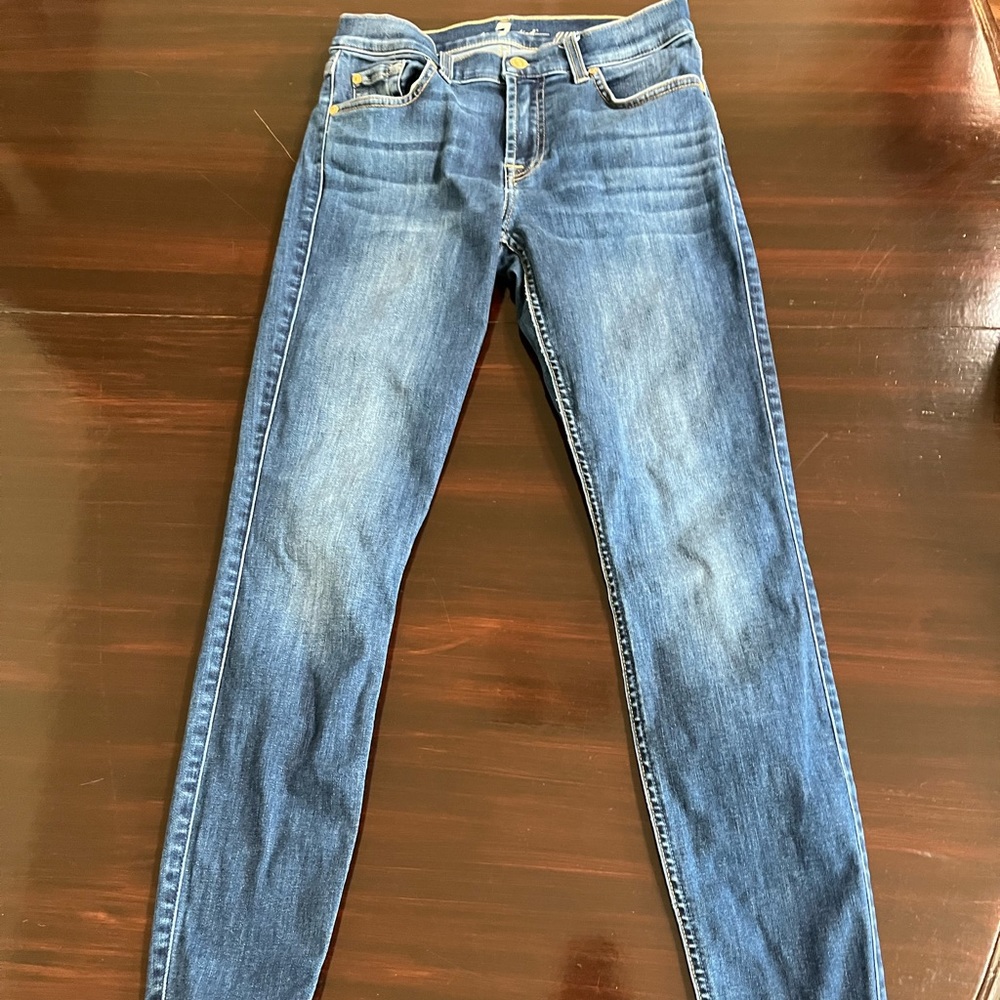 7 for all mankind jeans 27